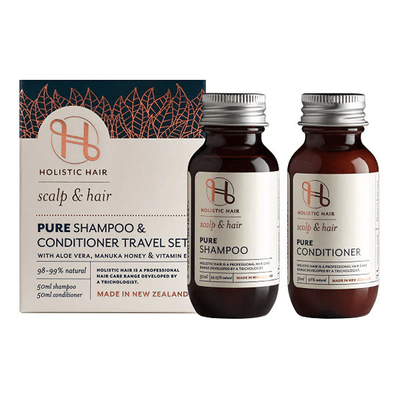 Holistic Hair Pure Shampoo &amp; Conditioner Travel Set 50ml