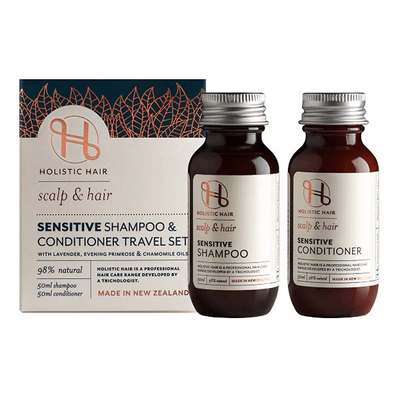 Holistic Hair Sensitive Shampoo &amp; Conditioner Travel Set 50ml
