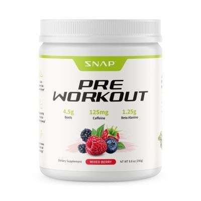 SNAP Nitric Oxide Preworkout Organic Beets 250g