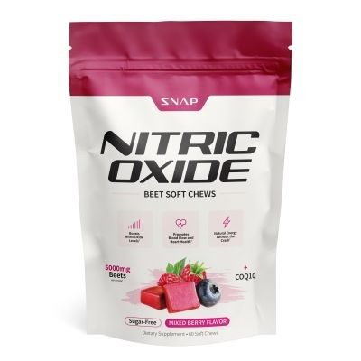 SNAP Nitric Oxide Chews (Orig. Berry) 60 Chews