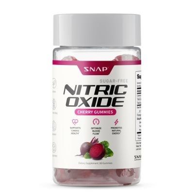 SNAP Nitric Oxide Beet Gummies Cherry (Sugar Free) 60 gummies