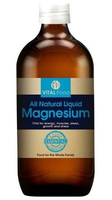 Vital Wellbeing All Natural Liquid Magnesium 500ml