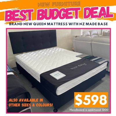 Nania Spring Bonnell Bed (Single to Queen)
