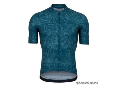 PI JERSEY - ATTACK OCEAN BLUE HATCH PALM (LARGE)