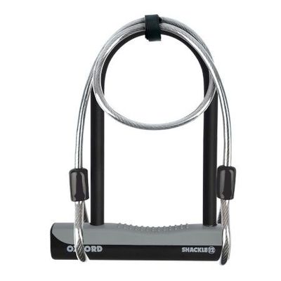 D-LOCK OXFORD SHACKLE 12 DUO W/CABLE LK332
