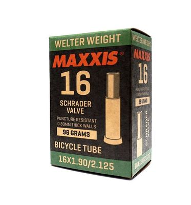 MAXXIS TUBE 16X1.90/2.125 WELTERWEIGHT SV 0.8MM THICK