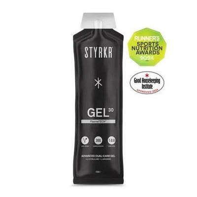 Styrkr Gel GEL30 Citrulline Dual-Carb Energy Gel Strawberry/Raspberry