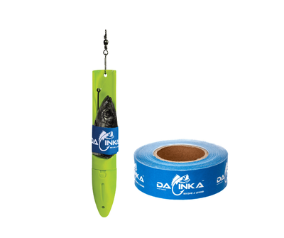 DaCinka 6oz Long Distance Casting Sinker &amp; Biodegradable Tape