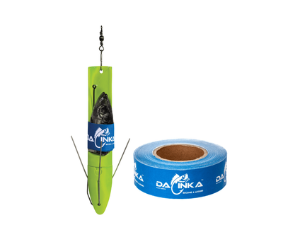 DaCinka 6oz Long Distance Casting Sinker with Breakaway Wire - 1.4mm &amp; Biodegradable Tape