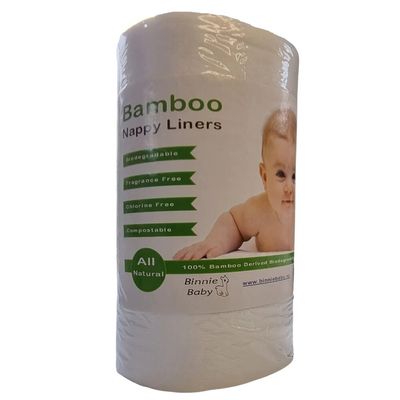 Binnie Baby Bamboo Nappy Liners (100 Sheets)