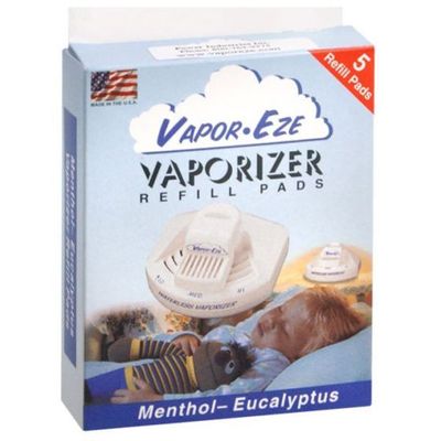 Vapor-Eze Menthol And Eucalyptus Refills 5pk