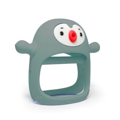 Smily Mia Penguin Soothing Teether Iron Green