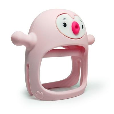Smily Mia Penguin Soothing Teether Light Pink