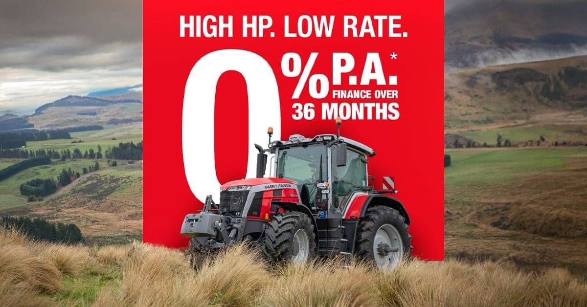 Massey Ferguson High Horsepower Finance Offer