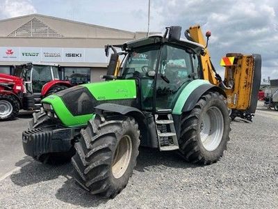 Deutz-Fahr 610 &amp; Bomford Hedge Trimmer
