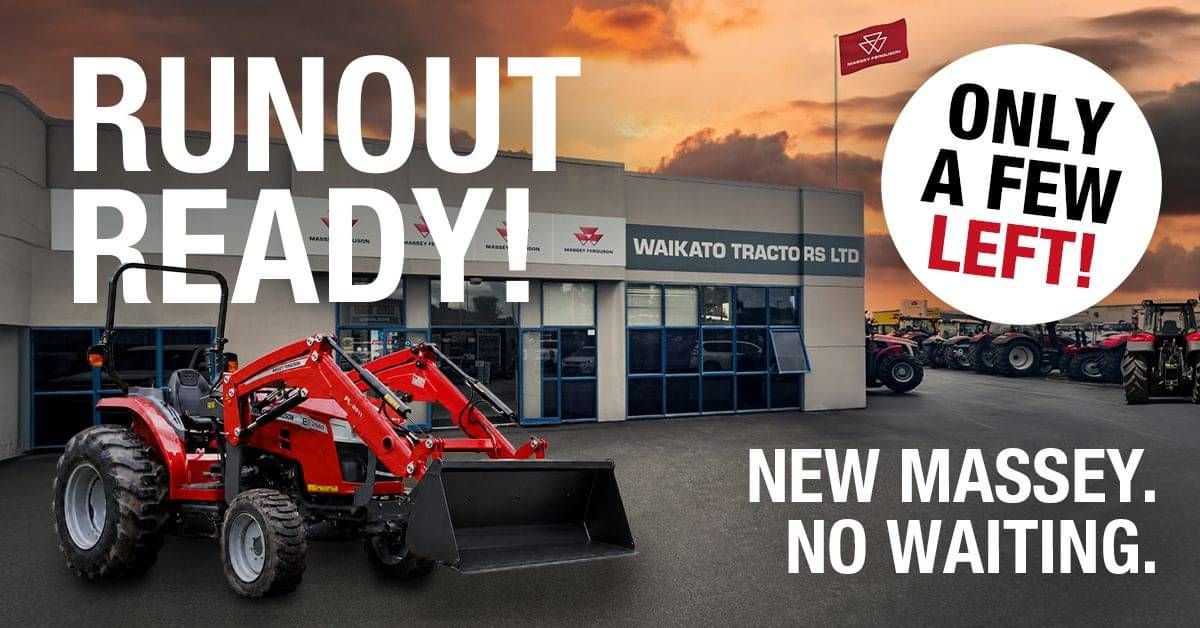 Runout Ready: Massey Ferguson 1800E and 2800E current-stock runout