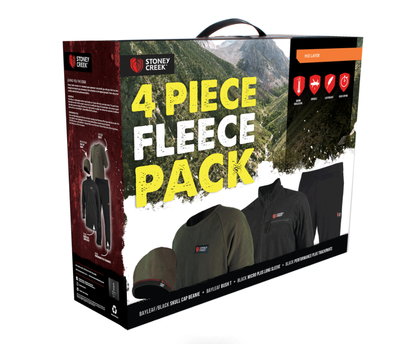 STONEY CREEK 4-PIECE FLEECE PACK (BAYLEAF)