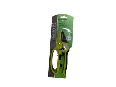 200mm Curved Ratchet Secateurs