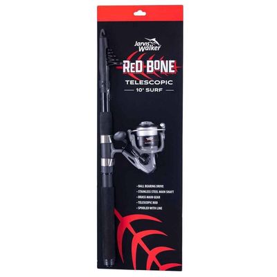 Jarvis Walker 10ft Red Bone Telescopic Surf Combo