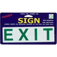 Exit Sign