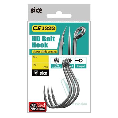 Sike HD Livebait Hook CS1323 (Pre pack)