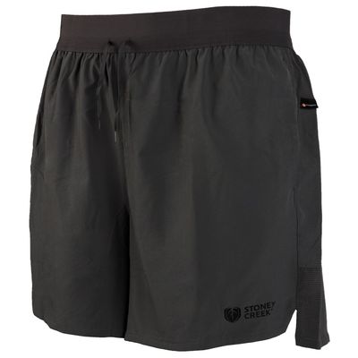 STONEY CREEK BLACK ACTIVE SHORTS