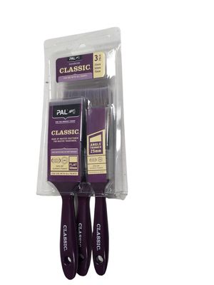 Brush Classic 3 Pack Angle 25, Flat 50,70mm