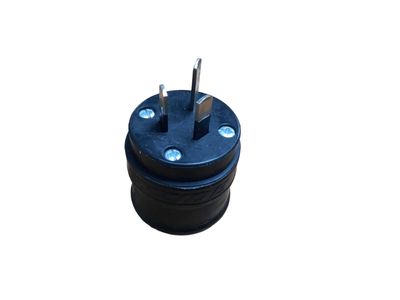 ELMARK 3 PIN PLUG M - RUBBER