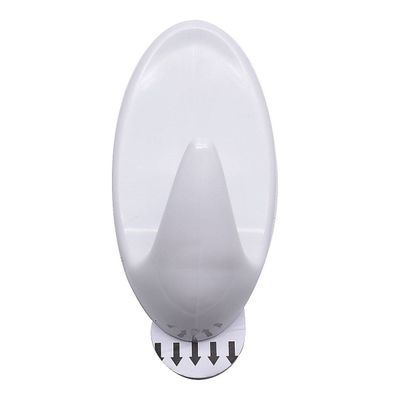 Hook Boss Oval Self Adhesive Hook - 4Pk