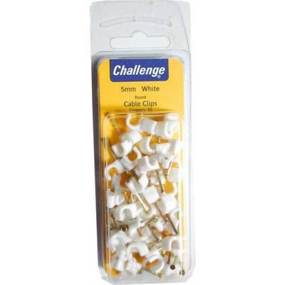 CHALLENGE CABLE CLIPS - BLISTER PACK