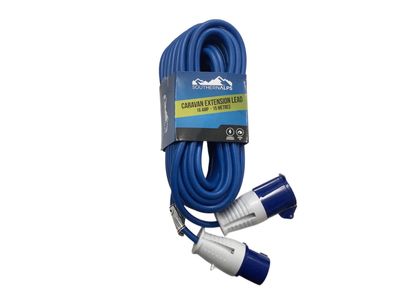 SOUTHERN ALPS CARAVAN EXTENSION LEAD - 15M
