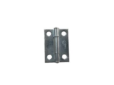 ZENITH BUTT HINGE ZINC - 35mm