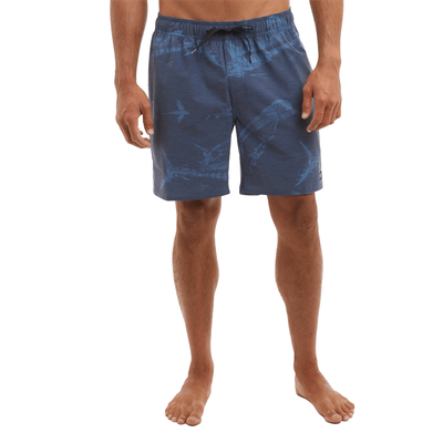 Pelagic Dockside Gyotaku Elastic Waist Short