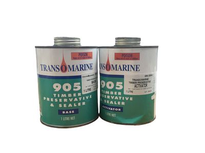 905 MARINE TIMBER PRESERVATIVE 2 Litre kit (2 part system)