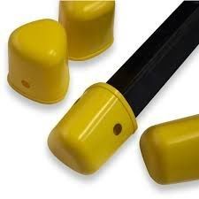 YELLOW STEEL REINFORCING SAFETY CAP  (EACH)