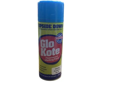 GLO KOTE BLUE UPSIDE DOWN