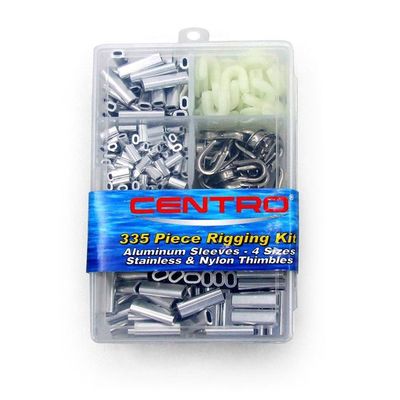 CENTRO RIGGING KIT ALLOY CRIMPS (335PIECES)