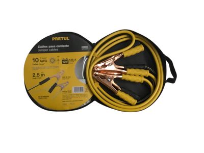 PRETUL BATTERY BOOSTER LEADS 2.5m - 125amp