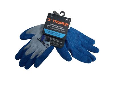 COTTON/RUBBER  GLOVES SM