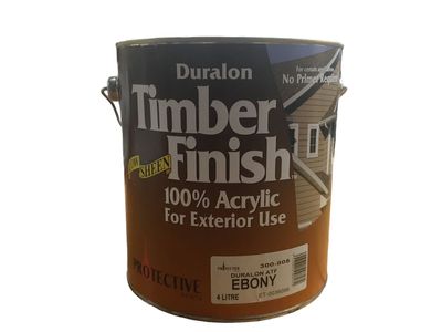 300 ACRYLIC TIMBER FINISH EBONY(BLACK)