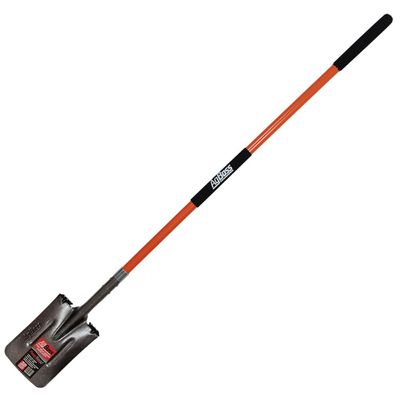 AGBOSS POST SHOVEL WITH LONG FIBREGLASS HANDLE 1.7m