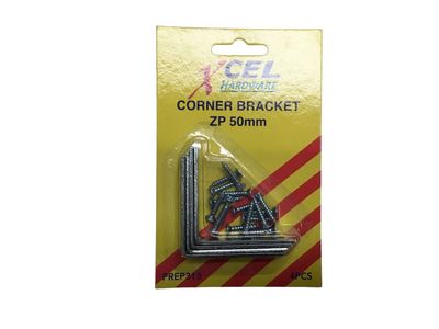 CORNER BRACKET ZP 50mm