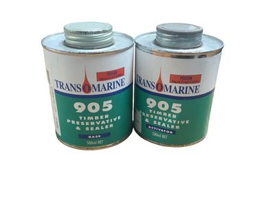 905 MARINE TIMBER PRESERVATIVE 1 Litre kit (2 part system)