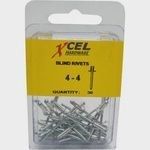 ALUMINIUM RIVETS 4 - 4 (30pc)