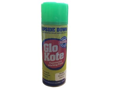 GLO KOTE GREEN UPSIDE DOWN