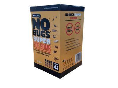 No Bugs Super Bug Bomb - 4pk