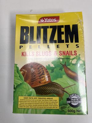 YATES BLITZEM SLUG / SNAIL PELLETS (500gm)