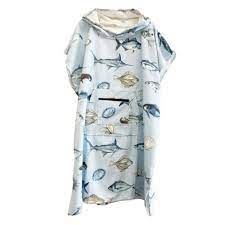 MOANA RD FISH TOWEL HOODIES