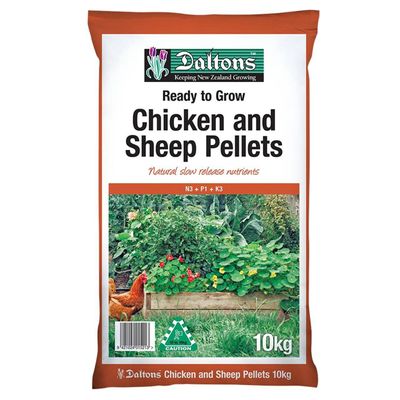 DALTONS CHICKEN &amp; SHEEP PELLETS - 10kg