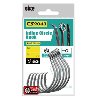 SIKE Inline Circle Hook CS2043 (Pre-pack)
